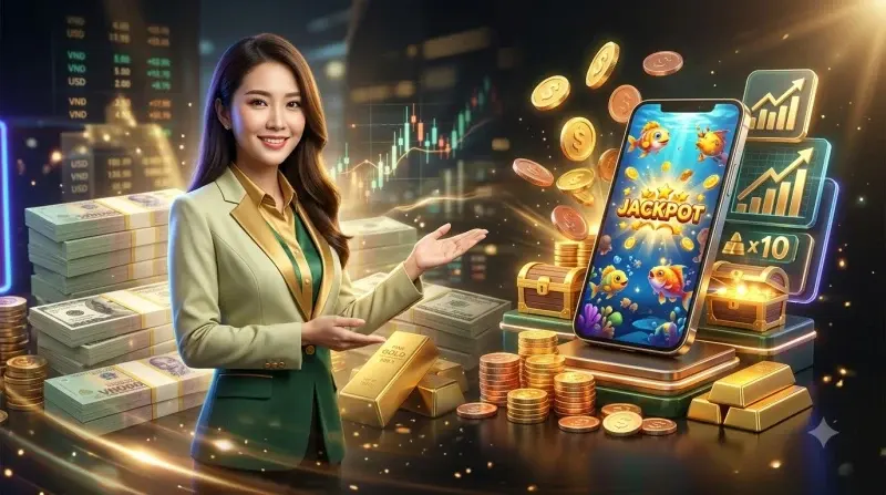 Bắn cá nổ hũ cực lớn - đại dương đầy màu sắc và cơ hội trúng thưởng