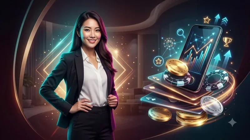 Năm thẻ bài nổi bật tượng trưng cho năm phương pháp bắt cầu đề, với chiếc cân vàng ở giữa