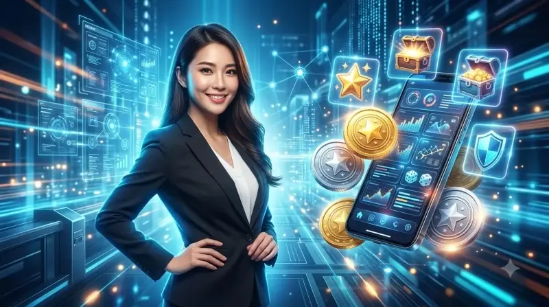 Người dùng chuẩn bị đăng ký trên trang web không rõ ràng, với kính lúp kiểm tra giấy phép và dấu X